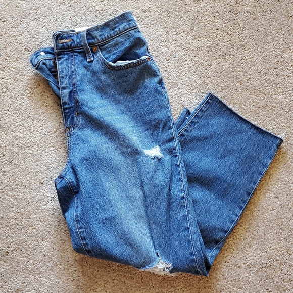 Universal Threads Vintage Straight Medium Wash Size 10 Short - Picture 9 of 14